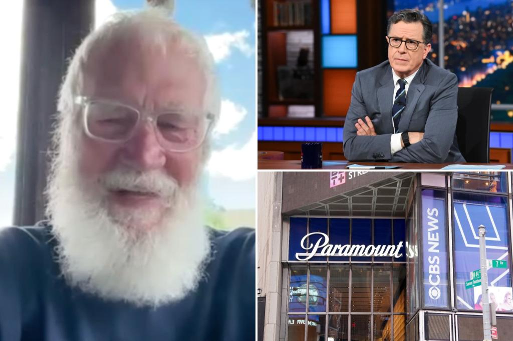 David Letterman hurls fiery rant at 'gutless' CBS over Stephen Colbert's 'Late Show' cancellation