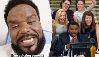 'The Office' actor Craig Robinson reveals he's quitting comedy to 'focus on my true calling'
