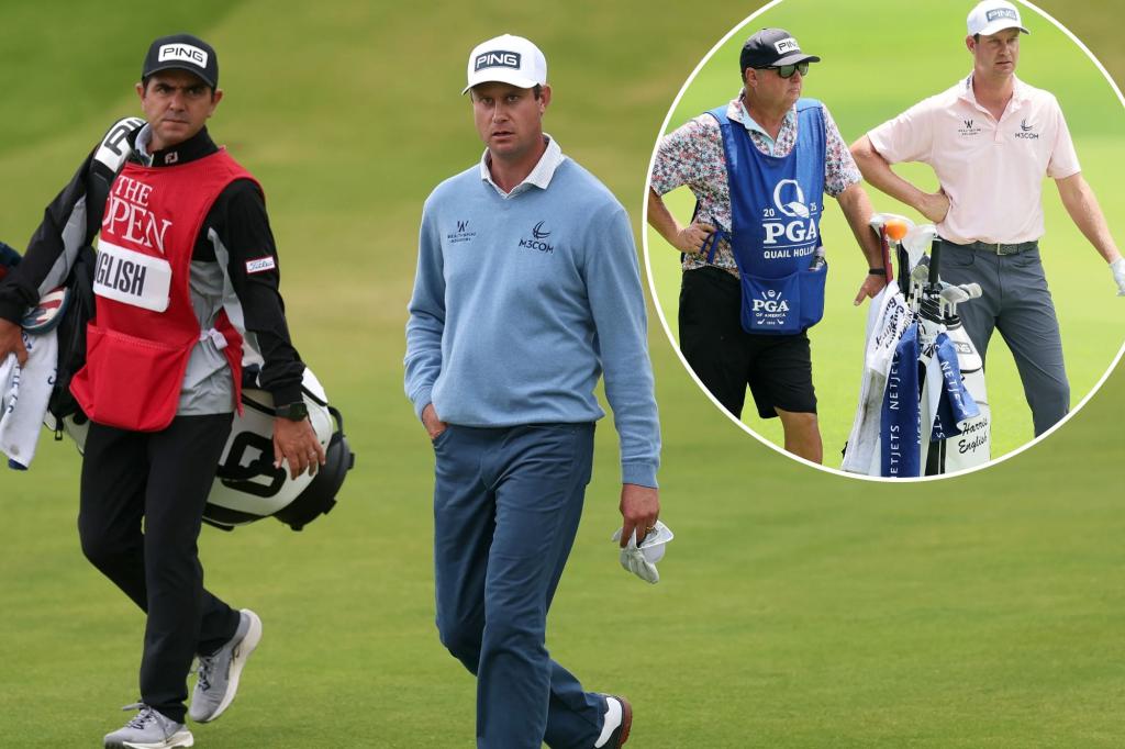 Eric Larson's past keeping him off Harris English's British Open bag