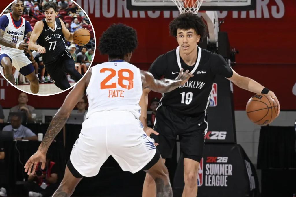Nets rookies' early problem arises again in Summer League loss to Knicks