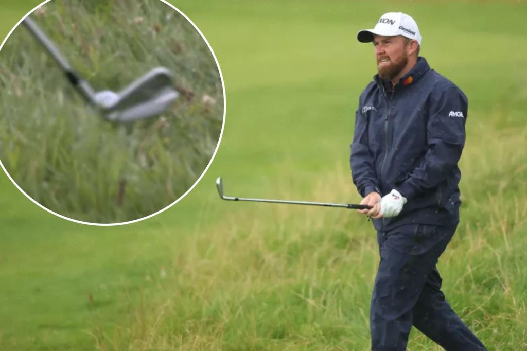Shane Lowry gets controversial penalty to derail British Open hopes