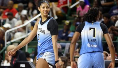 Angel Reese hyped to be joining Napheesa Collier's All-Star team