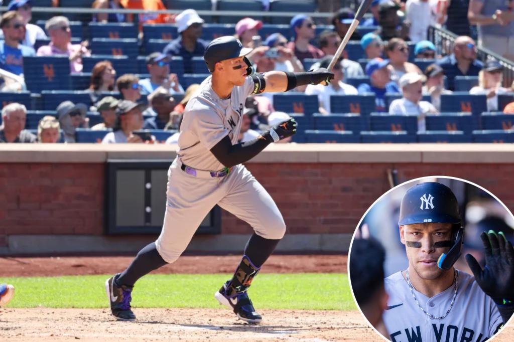 Aaron Judge ahead of record-breaking home run pace