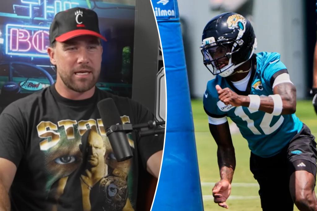 Travis Kelce reveals how teams will attack Jaguars' Travis Hunter 'all day'