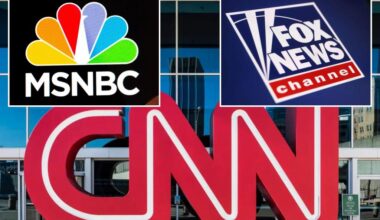 MSNBC, CNN see declines in viewership as Fox News keeps lead