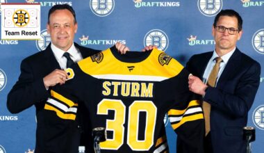 Bruins hire Sturm, add forward depth after finishing last in Atlantic Division
