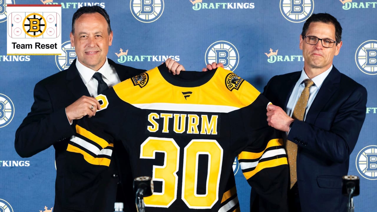 Bruins hire Sturm, add forward depth after finishing last in Atlantic Division