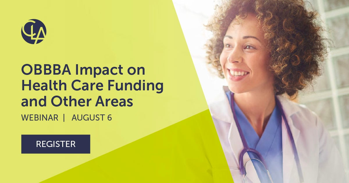 OBBBA Impact on Health Care, Life Sciences: CLA
