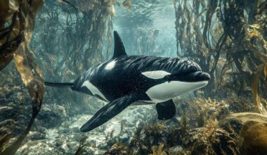orcas-grooming-brown-algae