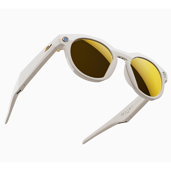 An official product render of Oakley Meta HSTN smart glasses