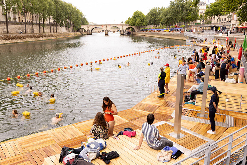 100 years later, paris is swimming in the seine again