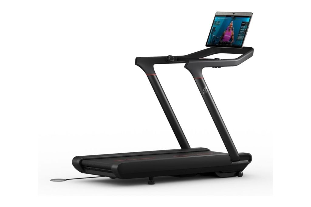 A peloton treadmill