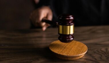 judge using a gavel. Medicaid cuts featured image