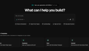 Vercel v0 AI Tool