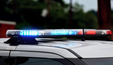 Bus crashes onto railroad tracks in L.A. area, overturns, injuring dozens