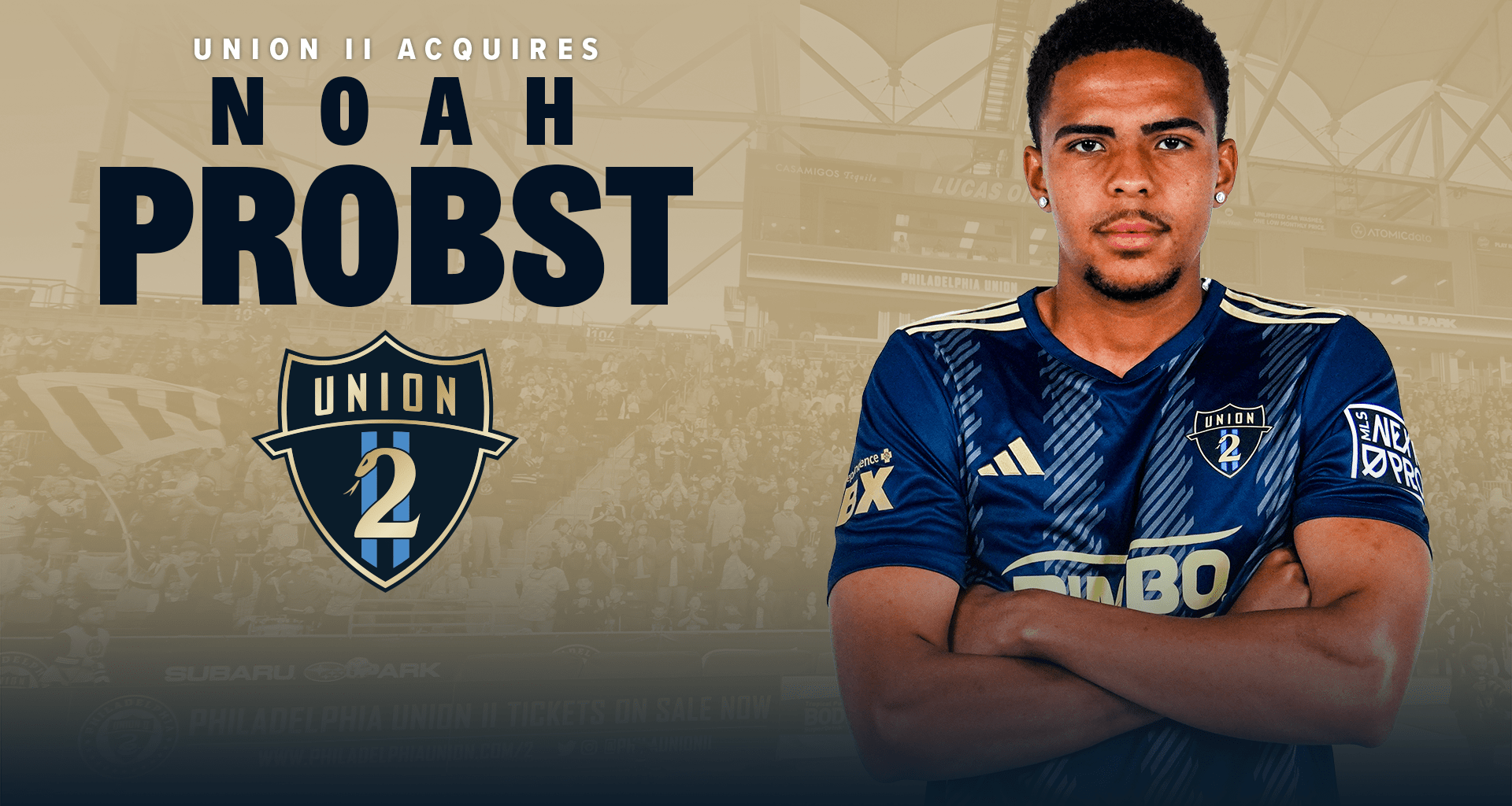 Philadelphia Union II Acquire Midfielder Noah Probst