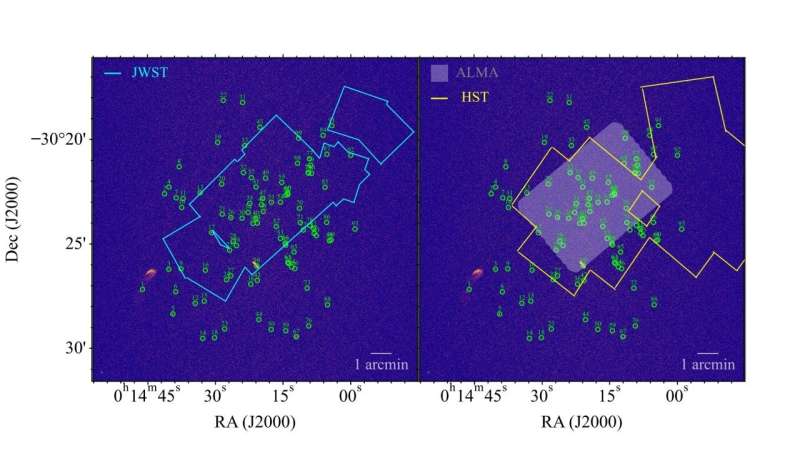 Radio observations shed more light on the properties of Pandora's Cluster