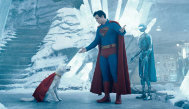 David Corenswet as Superman in Warner Bros. Pictures’ Superman