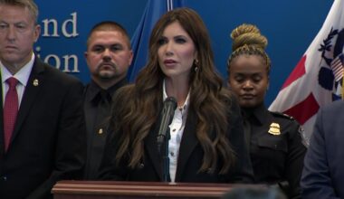 DHS Secretary Kristi Noem meets with CBP officer shot in NYC, vows to double down enforcement efforts
