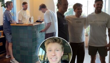 Robert Irwin returns to restaurant to settle food bill days after he forgot to pay it