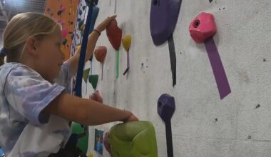 Rock climbing camp near Philadelphia empowers kids with limb differences to reach new heights