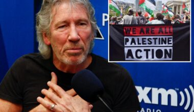 Roger Waters faces possible prosecution after supporting banned Palestine Action