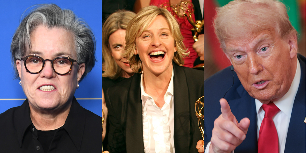Ellen DeGeneres Supports Rosie O’Donnell After Donald Trump Said He Might Revoke Her Citizenship | Donald Trump, Ellen DeGeneres, Rosie O Donnell | Just Jared: Celebrity News and Gossip