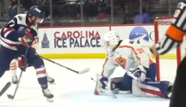 Capitals draft pick Ryan Hofer scores ECHL’s ‘Goal of the Year’ honor for 2024-25 season