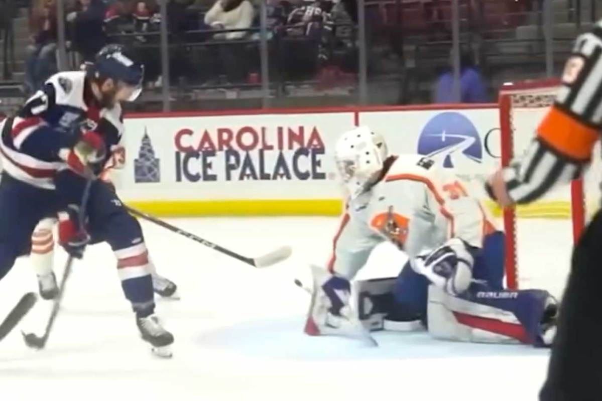 Capitals draft pick Ryan Hofer scores ECHL’s ‘Goal of the Year’ honor for 2024-25 season