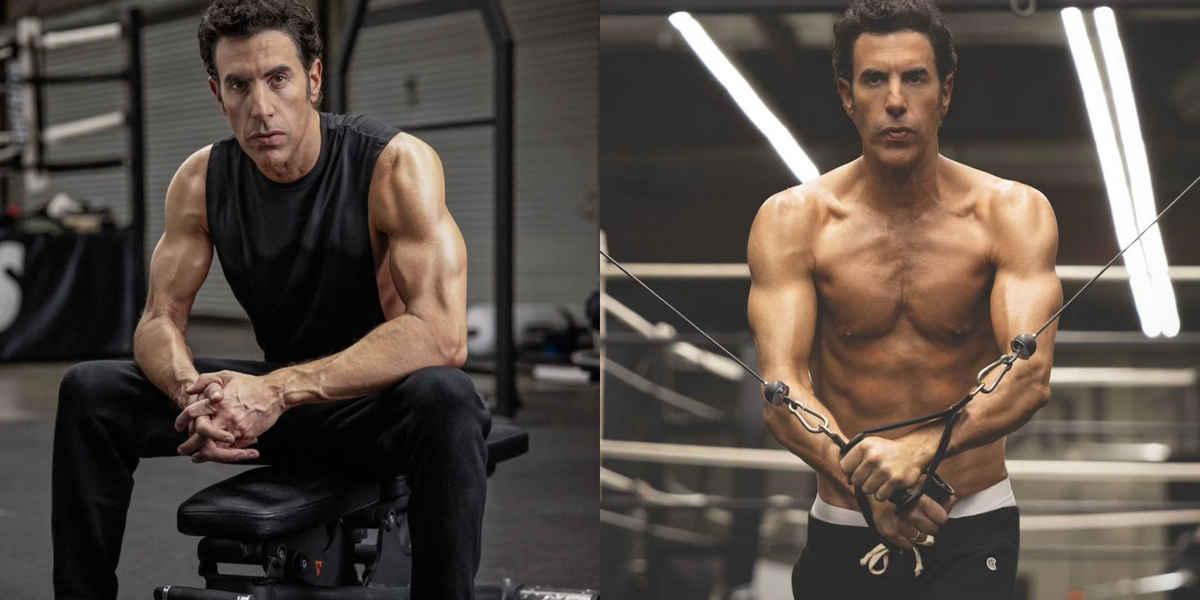 Sacha Baron Cohen Shows Off Ripped Marvel Body, Not AI