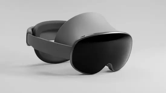The headset’s design bears a striking resemblance to the Apple Vision Pro.(Samsung)
