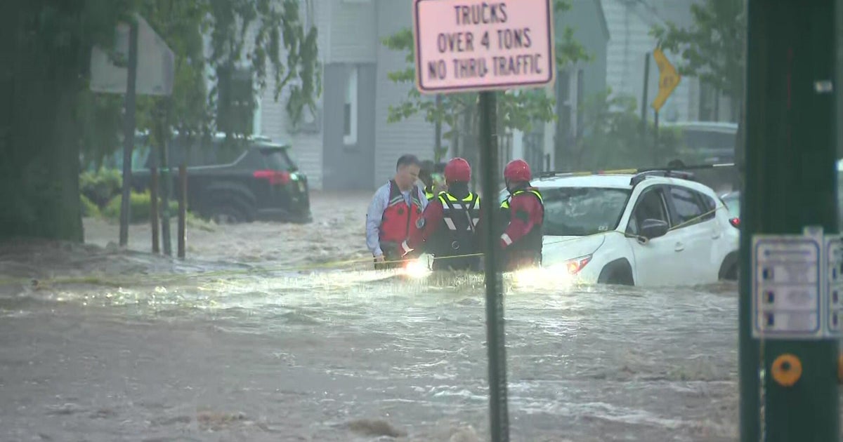 Flash flooding causing damage from New York City-area storms – watch live