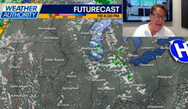 Chicago weather: Isolated showers, storms expected July 4th morning