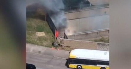 DART train fire causes service disruptions for Downtown Dallas; 6 injured