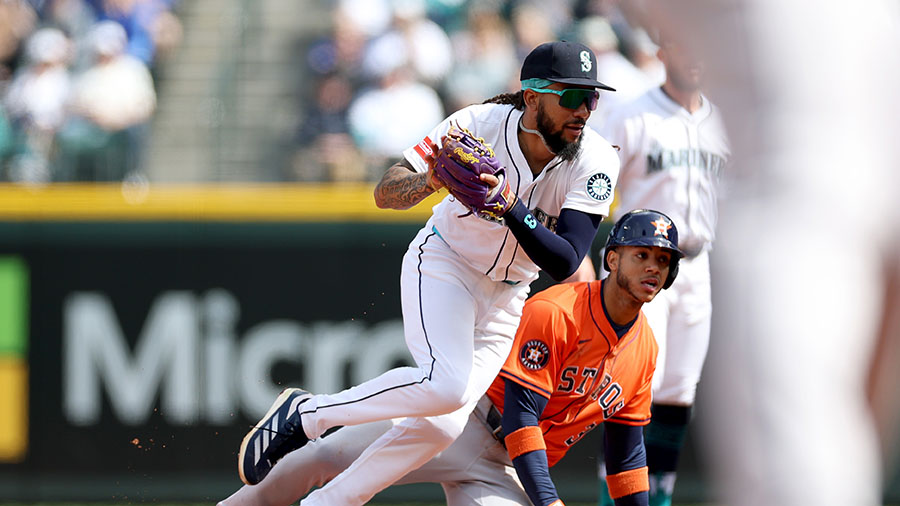 Seattle Mariners Houston Astros J.P. Crawford Jeremy Peña...