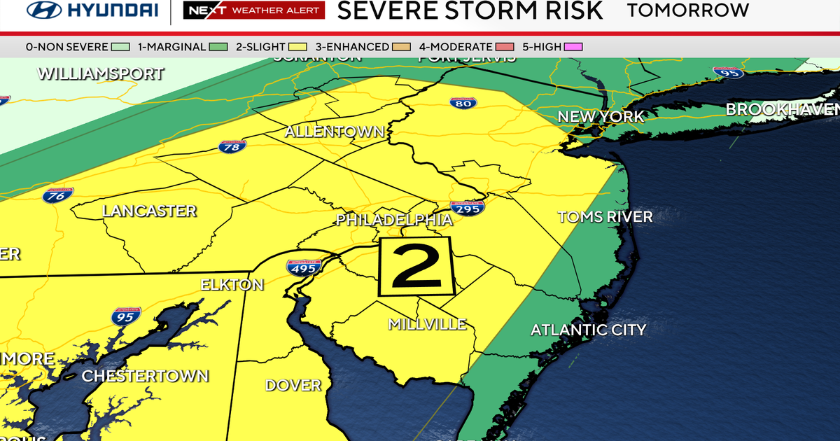 Tuesday will be sunny, hot as Philadelphia region could get severe storms. Here's the forecast.