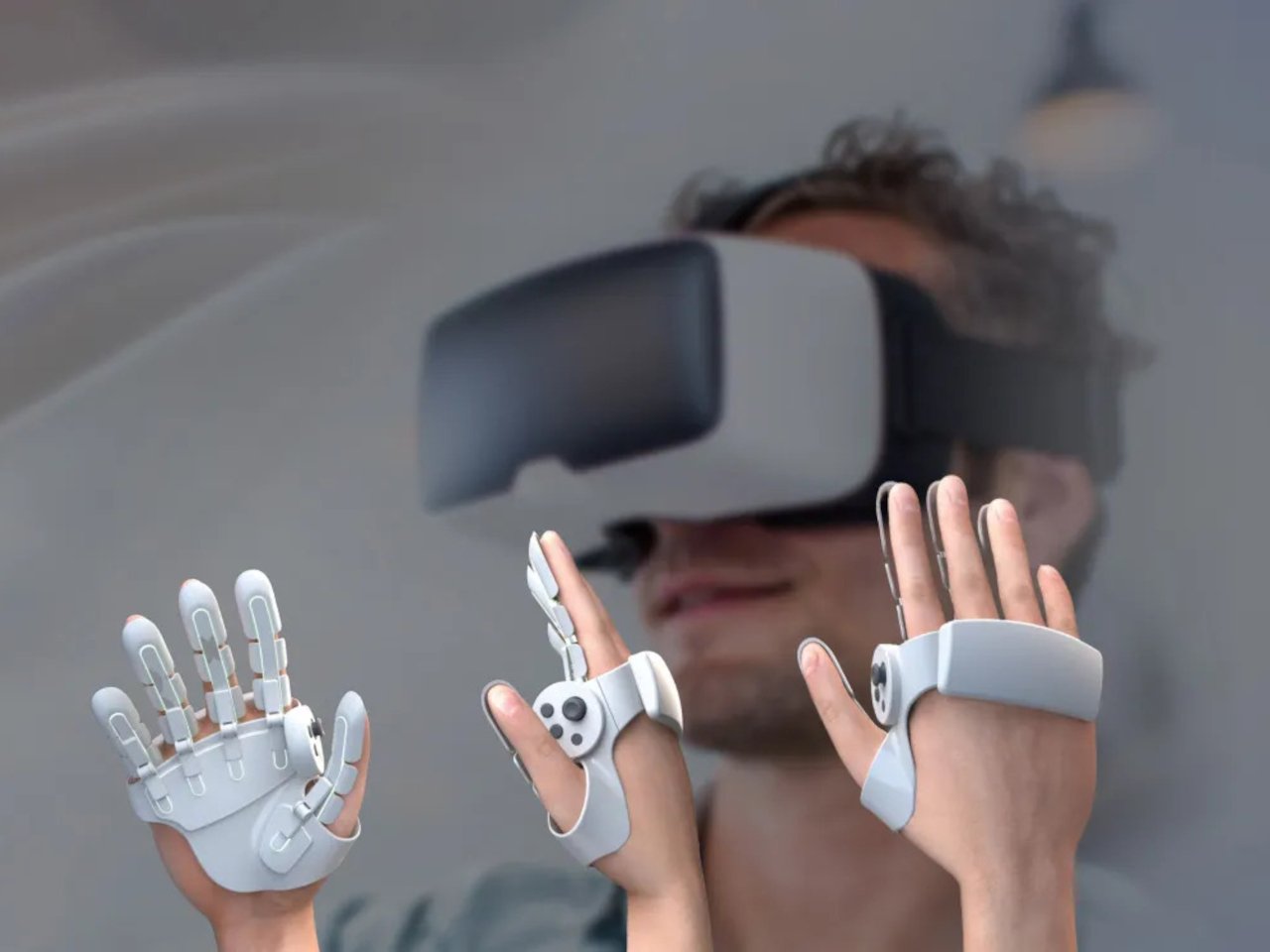 Sharp VR Haptic Controller Lets You Feel Virtual Textures