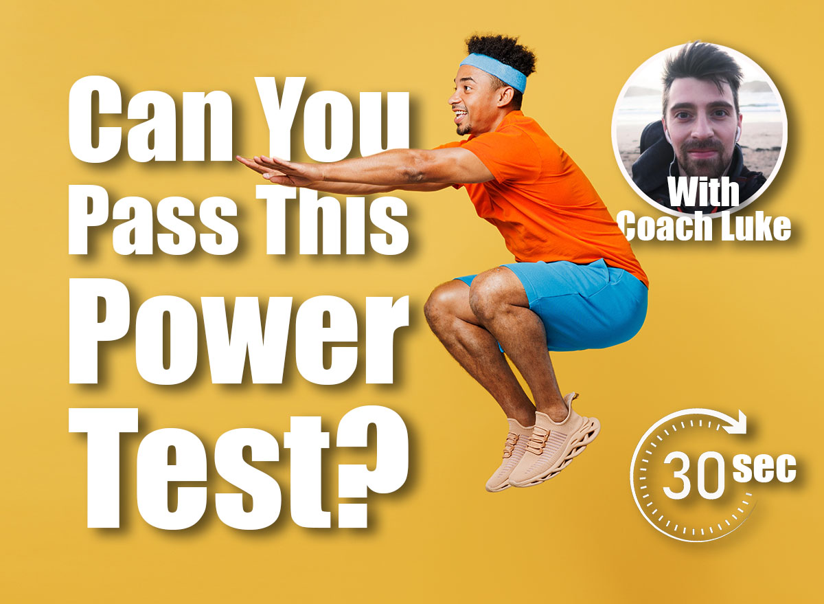 Over-40 Speedy Strength Test: Broad Jump Power Check