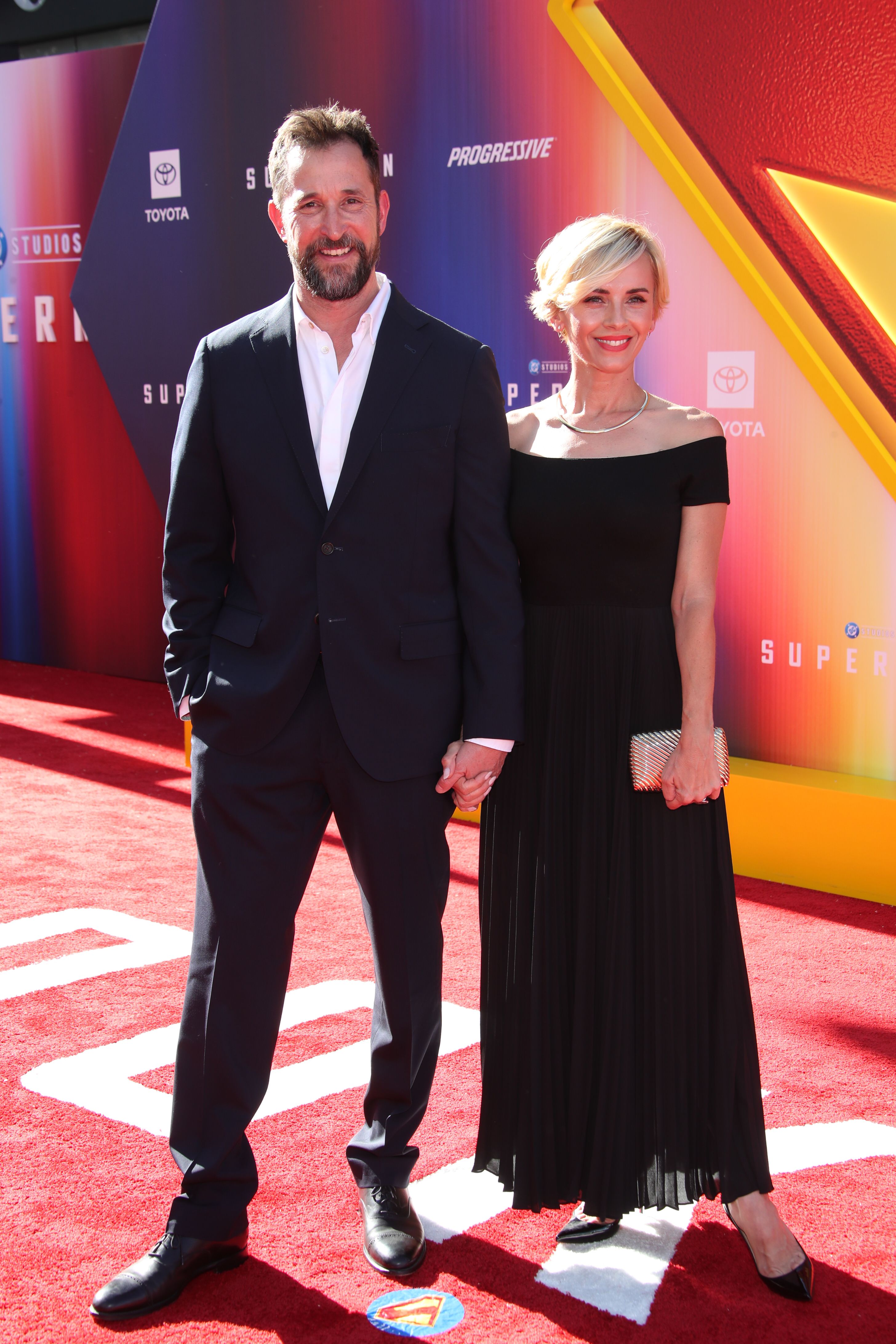 Noah Wyle and Sara Wells