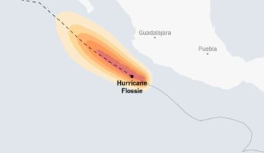 Map: Tracking Hurricane Flossie - The New York Times
