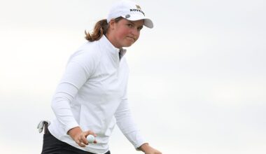Lottie Woad: Pro debutant maintains two-shot Women's Scottish Open lead | Golf News