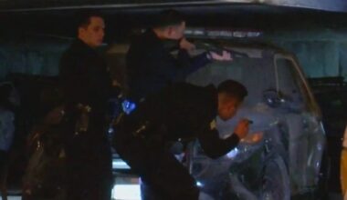 LAPD salvage yard targeted by possible catalytic converter thieves