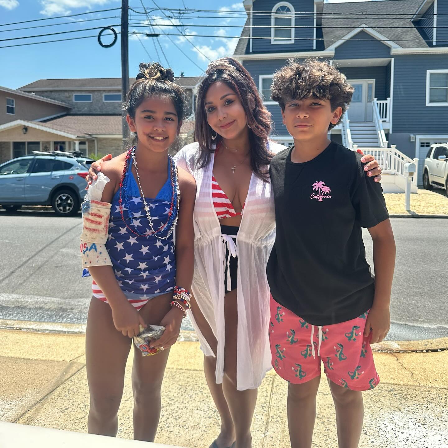 Nicole "Snooki" Polizzi and kids
