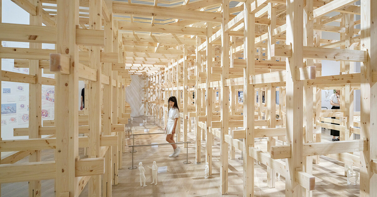 sou fujimoto retrospective lands in tokyo's mori art museum