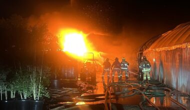 Fire breaks out at Phoenix plant nursery