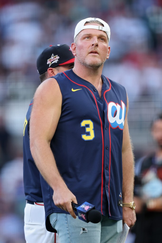 Pat McAfee at the Home Run Derby.