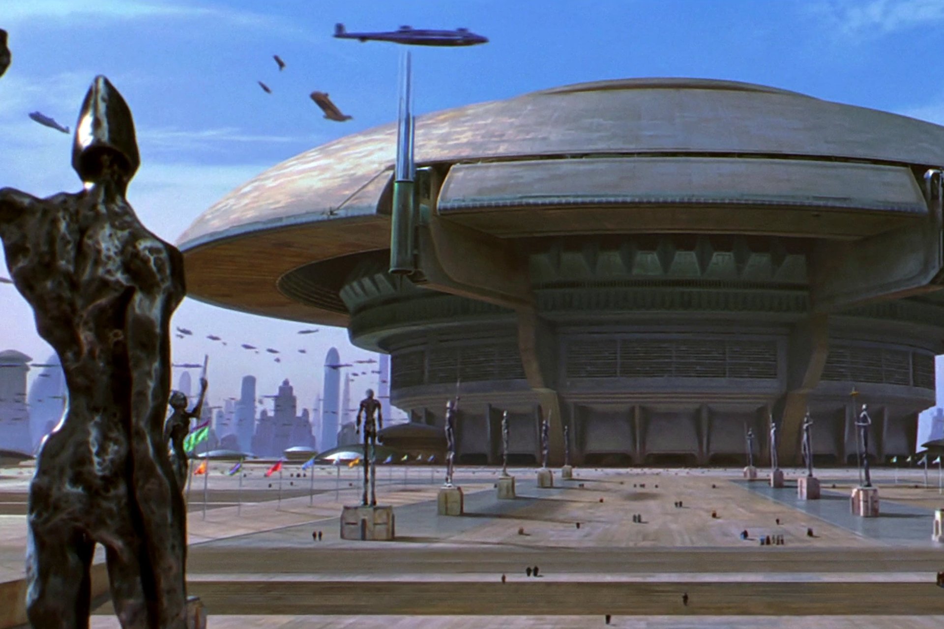 Star Wars Phantom Menace Senate Building