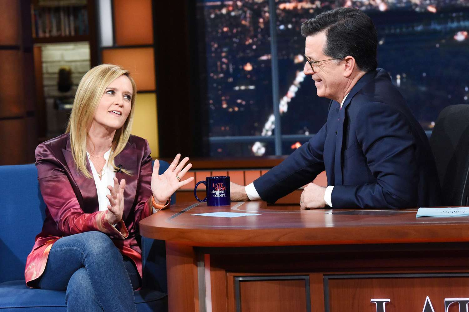 Samantha Bee calls Stephen Colbert's 'Late Show' cancellation awful but a 'no-brainer'