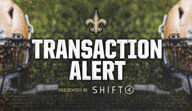 New Orleans Saints announce roster moves