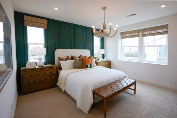 On Wednesday, July 16, 2025, in Chula Vista, CA, this 3-bedroom, 2.5-bathroom townhome measuring 2011 sq ft was part of the Citrus Bay development. The development is situated on the site of the former Sears department store at the Chula Vista Shopping Center, which is located between H and I Street. (Nelvin C. Cepeda / The San Diego Union-Tribune)